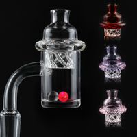 2020 New 25mm Quartz Banger Nail with Spinning Carb Cap and ...