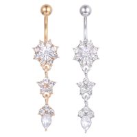 2 colors Nice styles clear color Navel Belly Button Ring piercing body jewlery 1.6*11*5/8 belly ring Body Jewelry N162