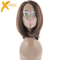 X- TRESS Synthetic Hair Wigs For Black Women High Temperature...