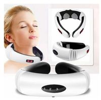 Electric Pulse Back and Neck Massager Far Infrared Heating P...
