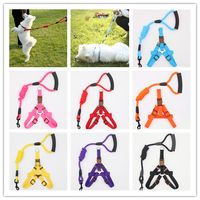 Pet Traction Rope Chest Straps Dogs Leashes With Harness Dur...