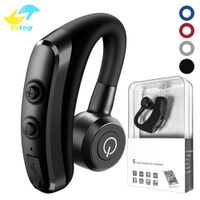Vitog Hohe Qualität K5 Wireless Bluetooth-Kopfhörer CSR 4.1 Single Ear Business Stereo Kopfhörer Haken Ohrhörer Headset