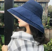 Alta calidad de la manera algodón transpirable sombrero para el sol de la Mujer protección UV casquillo de las señoras al aire libre Primavera sunmer Carta de ala ancha sombrero de la playa