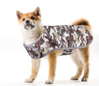 cane riflettente vestiti all'aperto abbigliamento per animali caldi impermeabili cane giacca invernale
