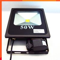 10pcs 10W 20W 30W 50W Flood Lamp PIR Motion Sensor Floodlight RGB Warm White Lighting LED AC 85-265V Outdoor Waterproof Light