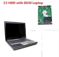 MB Yıldız C3 HDD D630 Teşhis Laptop ile 2015.07 En Son DAS / EPC / Xentry Çoklu Diller Benz Araba ve Kamyon Teşhis Tarayıcı