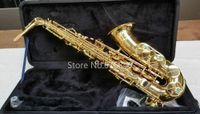 YANAGISAWA A-W01 Latão Alto Saxofone Marca Eb Tone Sax Laca Superfície de Ouro com Bocal Caso Frete Grátis