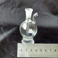 Typ rundy butelka wody, hurtowe szklane bongi olejowe szklane rury szklane rury wodne rubki olejowe palenie