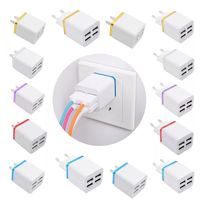 Ship in One Day ! 4 USB Wall Charger 5V 5. 1A Travel Adapter ...