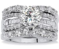 Enviar Vintage Diamante Vintage Luxo Micro-Set Senhoras Moda Três Camadas RI Mulheres Casamento Aniversário Dia Presente de Alta Qualidade Nunca Fade