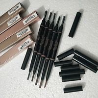 En stock! Maquillage de maquillage Enhanceurs Skinny Suny Pencil Or Double Terminé avec Brosse 5 Couleur Ebène / Moyen / Soft / Dark / Chocolat