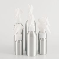 40 ml 50 ml Aluminium Spray Zerstäuber Flasche Nachfüllbar Leere Flaschen Weiße Pumpe Zerstäuber Für Kosmetische Parfume Flasche F2121