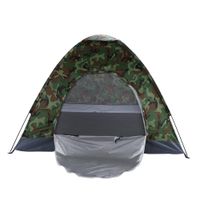 Outdoor Camping Tents and Shelters Camouflage Camping Beach Tourist Fishing Trekking Tarp Barraca Awning Ultralight Tent for 4 Person with Carry Bag