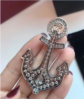 Classic pins crystal brooches for men and women lovers gift ...