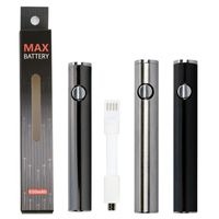 Max Preheat Battery 650mAh Adjustable Voltage Ecigs Battery ...