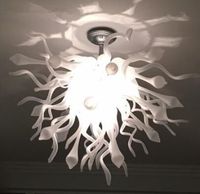 Design Chandelier Lampa Luksusowy Biały Zawieszenie LED Wisiorek Light Sufitowy Świecznik Oświetlenie Do Hotel Bar Restaurant Art Decor