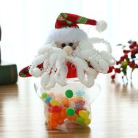 Kerst Candy CAN's Circular Star Shape Doll Candy Box Vreemde Dozen Cartoon Mode Wear Resistent 3 1 mg uu