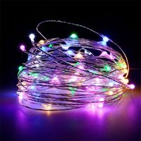 Luzes de corda 5V usb 5m 5m 50led Garland luz de Natal com controle remoto luminaria festival ao ar livre decoração festa de casamento