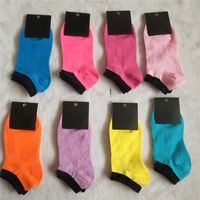 Moda Pembe Siyah Gri Stil Yetişkin Çorap Erkek Kızın Kısa Çorap Spor Koşu Amigo Kızlar Çorap Gençler Ayak Bileği Çorap Multicolors Pamuk