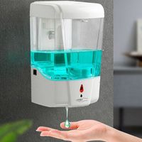 700 ml Otomatik Sabun Dağıtıcı Dokunmamış Akıllı Sensör Banyo Sıvı Sabun Dağıtıcı Handsfree Dokunuşsuz Dezenfektan Dispenser KKA7901