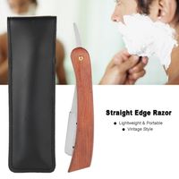Professional Straight Razor Shaving Folding Knife Sharp Barb...