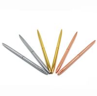 Wholesale simple and slender metal business signature pen St...