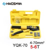 5-6Tケーブルラグ油圧圧着工具油圧圧着プライヤ圧縮工具YQK-70範囲4~70mm2圧力