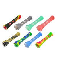 Smoking Pipe Silicone Hand Pipes Tobacco Pyrex Colorful Cute...