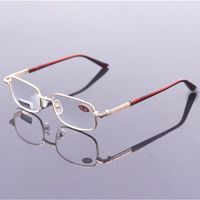 10pcs / lot Moda Homens e Mulheres Metal Frame lentes óculos de leitura Magnifier presbiopia Espetáculos dioptrias + 0,5 + 1,25 a + 5,0 6,0