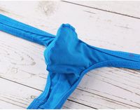 Erkekler G-Strings Erkek iç çamaşırı tanga ultra ince seksi düşük bel brifs şort şişmanlık torbası erkekler için rahat külot