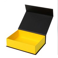 Caja de regalo de regalo de imán personalizado caja de papel caja rígida con logo de alto grado duro de alto grado