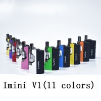 IMINI V1 Vaporisateur de cartouche à huile épaisse E Kits de cigarette 500mAh Box Box Mod 0,5 ml 1.0 ml