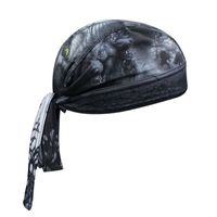 Шляпа велосипедов гибкий велосипедный шлем крышка женские мужчины черный велосипед бандана пираты шарф MTB команда головные головы головные уборы череп