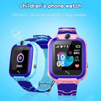 Smart watch per bambini Q12B Scheda inserto Android 2G Impermeabile Localizzatore GPS remoto Telecamera Chiamata Braccialetto intelligente anti-perso per bambini