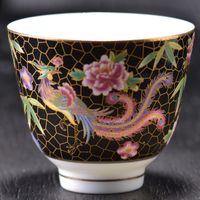 Ciotola in porcellana a tazza di tè in ceramica Phoenix Phoenix Small come regali di compleanno della collezione Master Puer Teacup