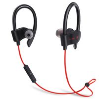 56S Bluetooth Fones de ouvido sem fio Gancho Sports Sweatproof Stereo Earbuds fone de ouvido intra-auriculares Fones de ouvido com microfone para a execução de aptidão