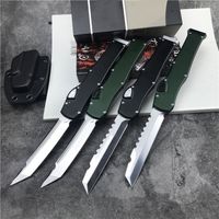 Tavsiye MIC 150-10 HO V 6 dört isteğe bağlı AU matic avcılık Katlanır Pocket Knife Survival Knife erkekler için noel hediyesi H ...