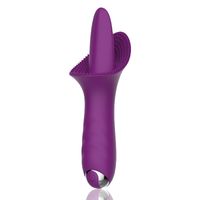 Adult Sex Products Masturbação 10 Velocidade Língua Vibradores para Mulheres Clitóris Vagina G Massagem Feminina Masturbação Climax Sex Toys
