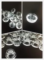 Grueso de cristal copa de rejilla de malla de repuesto cuencos para la pipa de silicona silicio cristal de la mano de pipa de agua Bong accesorios de fumar DHL
