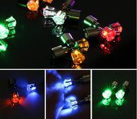 LED-licht oorknoppen shinning mode oorbellen sieraden cadeau voor dames dames meisje geschenken 20psc / lot E88