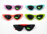 Alta Qualidade Crianças Cat Eye Óculos De Sol Crianças Ao Ar Livre Óculos De Sol Marca Designer Meninos Meninas Eyewear UV400