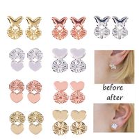 Four- leaf clover earrings aid Europe and America simple fash...