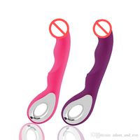G-spot AV Vibratör USB Şarj Edilebilir 10 Hızlar Sihirli Değnek Masaj Kadın Mastürbasyon Vibratör Kadınlar için Seks Oyuncakları