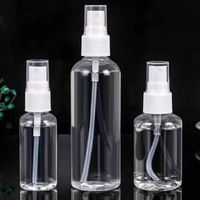 30 50 75 100 ml Plástico Pet Spray Garrafa de Skin Cuidados Pacote
