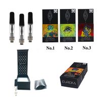 cartridges 1ml vape ceramic cartridge eureka potency 8ml empty packaging atomizer arrival pens vaporizer