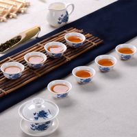 Крупный китайский Кунг-Фу чайный сервиз фиолетовый глины керамическая посуда Binglie включить чашку чая, заварочный Chahai супница чайный поднос