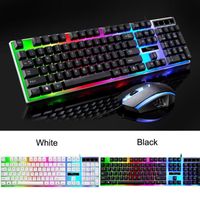 2020 G21 Keyboard Mouse Set Colorful Backlit Standard Keyboa...