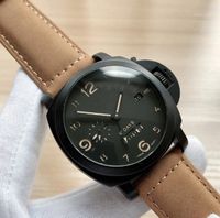Männer Luxusuhren Automatikwerk 44mm * 16mm Leder Band wasserdichte Armbanduhr-Mann beiläufige Armbanduhren Männer Designer Watches1