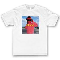 Frank Ocean Blonde T Shirt Chłopcy Nie płacz Koncert Nights Tour Krótki Rękaw Tanie Sprzedaż Bawełniany T-Shirt Sleeve Harajuku Tops Tee