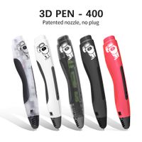 3D 인쇄 펜 키트 고품질 소모품 PLA 필 라 멘 트 1.75mm Sunlu SL-400 4 색 최고의 어린이 DIY에 대 한 3D 드로잉 펜입니다.
